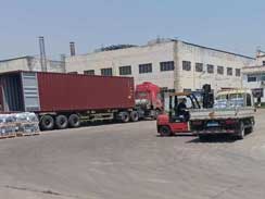 沃尔华集团一批挖掘机配件出口欧洲市场 沃尔华集团一批挖掘机配件出口欧洲市场